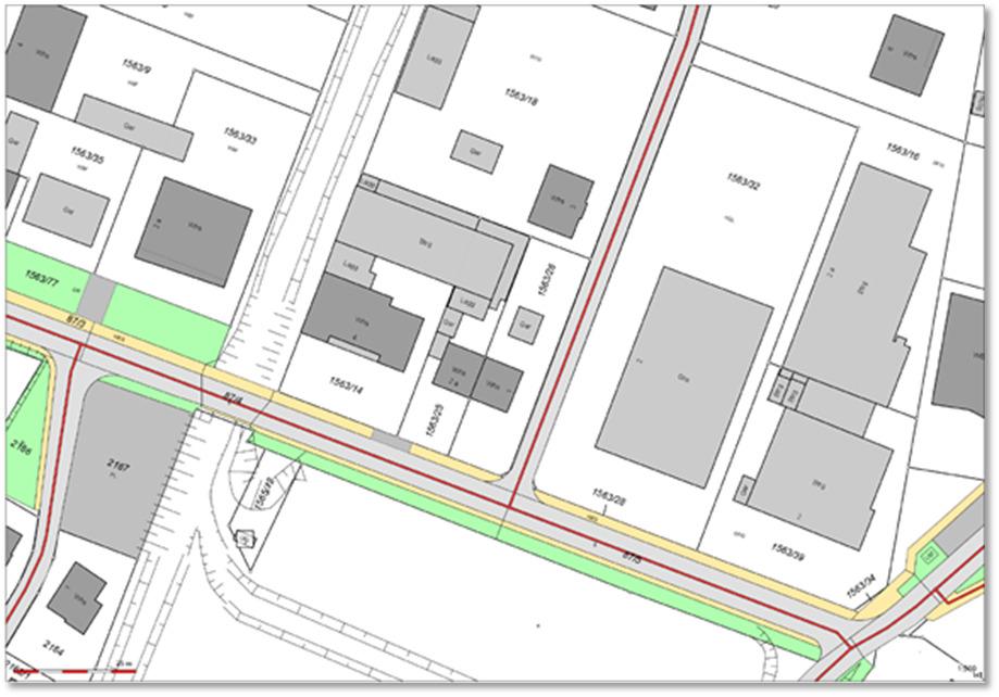Knoten-Kanten-Modell mit Straßenbestandsdaten